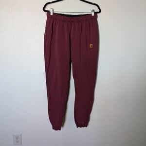 Nike Burgundy Dri-FIT Jogger